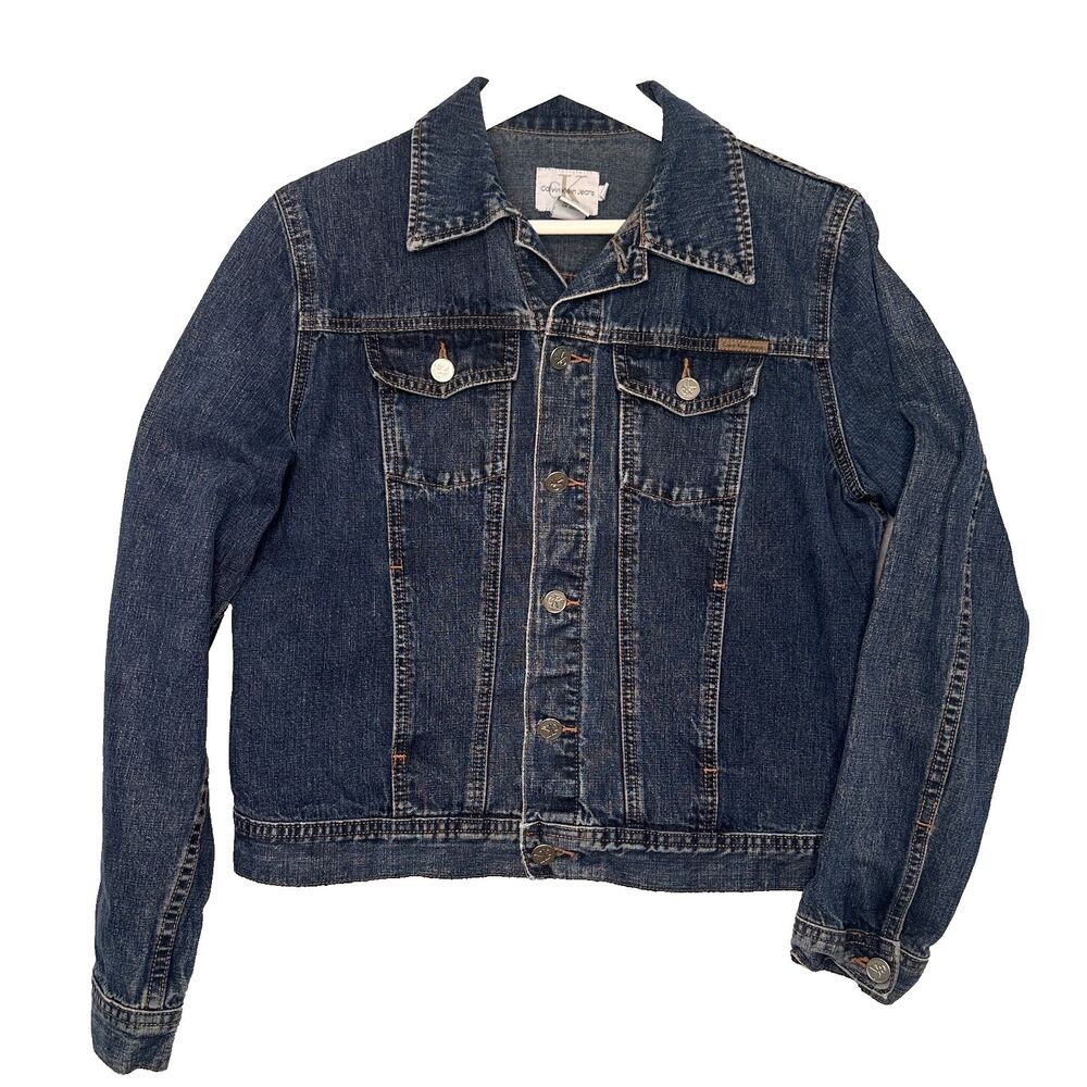 Ck Calvin Klein Jeans Denim Trucker Jacket Medium